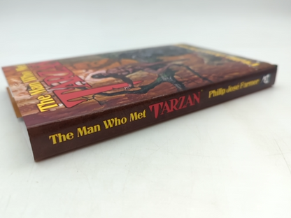 The Man Who Met Tarzan by Philip José Farmer (Hardcover, 2021) Signed by Philip Jose Farmer