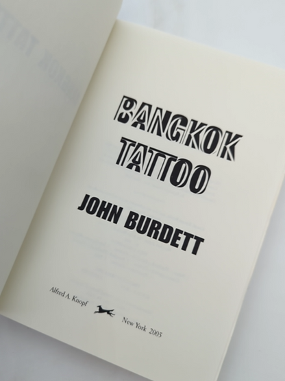 Bangkok Tattoo by John Burdett (Hardcover, 2005) 1st Edition Mystery by John Burdett