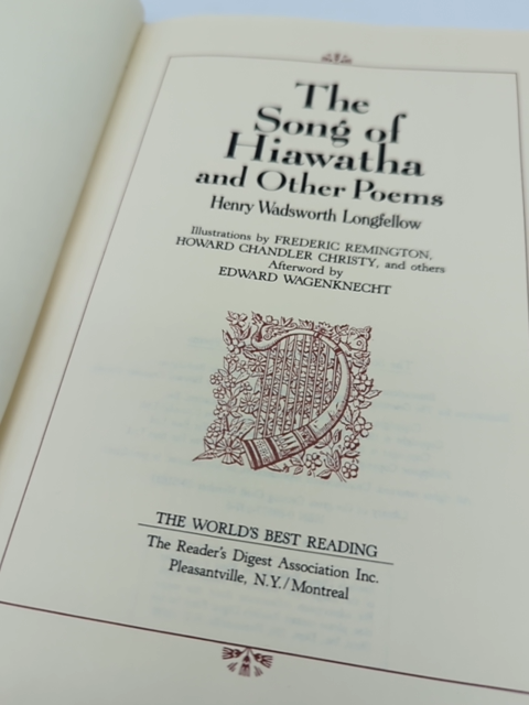 The Song of Hiawatha and Other Poems (The World's Best Reading), Henry Wadsworth by Henry Wadsworth Longfellow