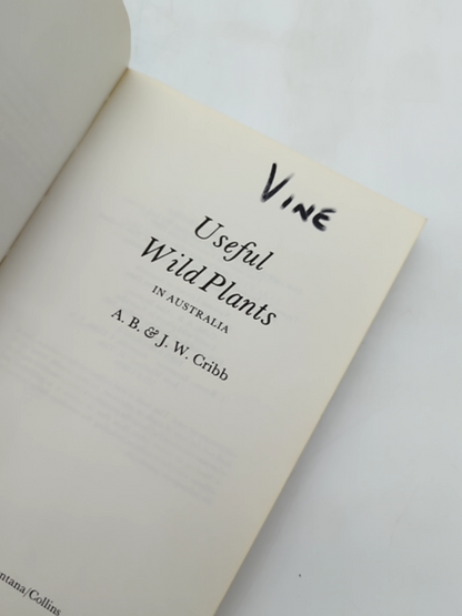 Useful Wild Plants In Australia by A. & J. Cribb (Paperback, 1982) Botany by A.B./Cribb Cribb