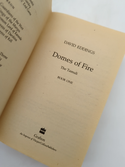 Domes Of Fire by David Eddings (Paperback, 1993) Fantasy by David Eddings