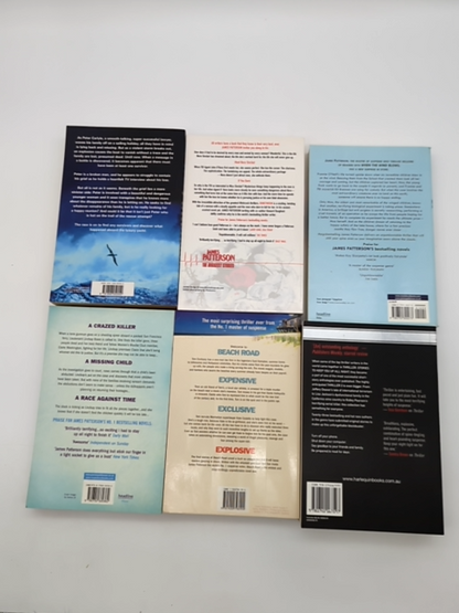 James Patterson Paperback Bundle The 6th Target; Beach Road; Thriller (Limite… by James Patterson
