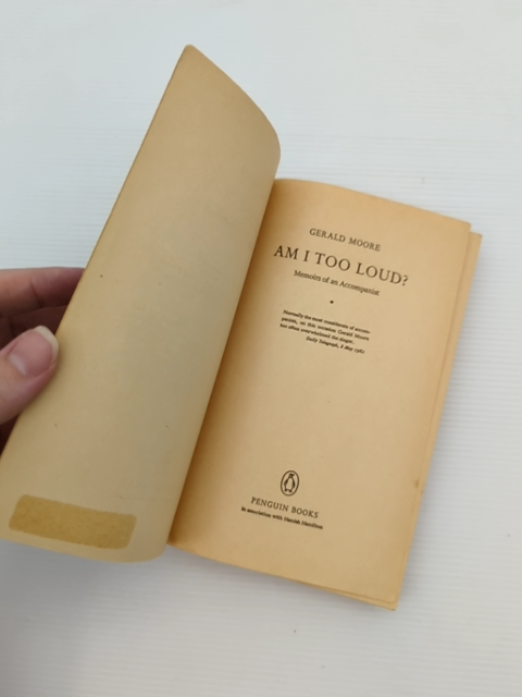 Am Too Loud by Gerald Moore (Paperback, 1968) by Gerald Moore