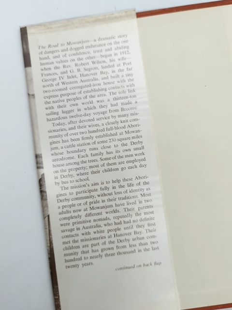 The Road To Mowanjum by Maisie McKenzie (Hardcover, 1969) by Maisie Mckenzie