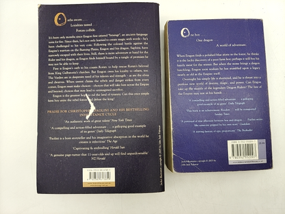 Christopher Paolini Paperback Bundle 2x Eragon Series: Brisingr & Eragon by Christopher Paolini