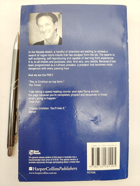 Prey by Michael Crichton (Paperback, 2004) by Michael Crichton