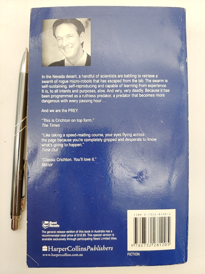 Prey by Michael Crichton (Paperback, 2004) by Michael Crichton