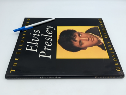 The Illustrated Elvis Presley by Geoffrey Giuliano, Music Coffee Table Book by Geoffrey Giuliano