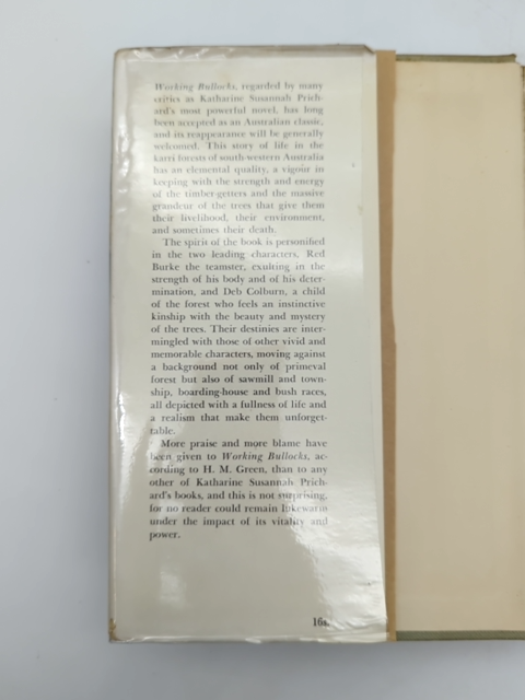 Working Bullocks by Katherine Susannah Prichard (Hardcover, 1956) by Katherine Susannah Prichard