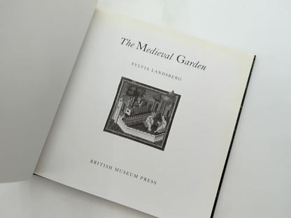 The Medieval Garden by Sylvia Landsberg (Hardcover) Herbs layouts measurements by Sylvia Landsberg
