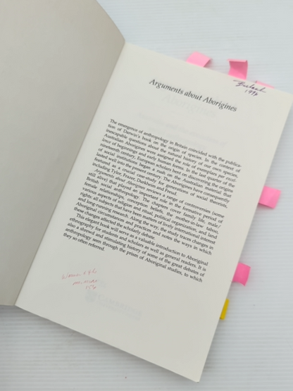 Arguments About Aborigines Australia And The Evolution Of Social Anthropology, L by L. R. Hiatt