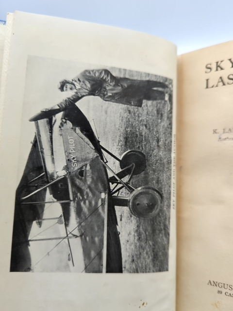 Sky Pilot's Last Flight by K Langford Smith (Cloth, 1936) 1st Edition Aviation by K Langford Smith