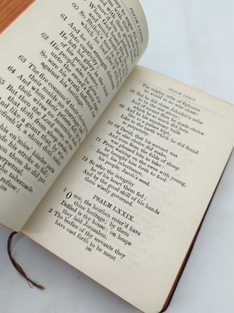 The Psalms Of David In Metre by The Church of Scotland (Leather, 1900) by The Church Of Scotland