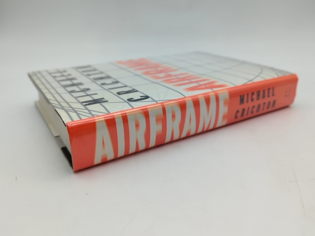 Airframe by Michael Crichton (Hardcover, 1996) 1st Edition Signed by Michael Crichton
