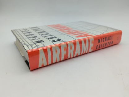 Airframe by Michael Crichton (Hardcover, 1996) 1st Edition Signed by Michael Crichton