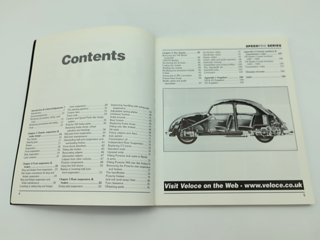 VW Volkswagen Beetle: Workshop Manual Suspension, Brakes & Chassis by James Hale