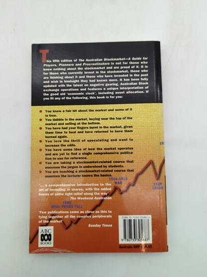 Australian Stockmarket Guide For Players Planners & Procrastinators Ron Bennett by Ron J. Bennetts