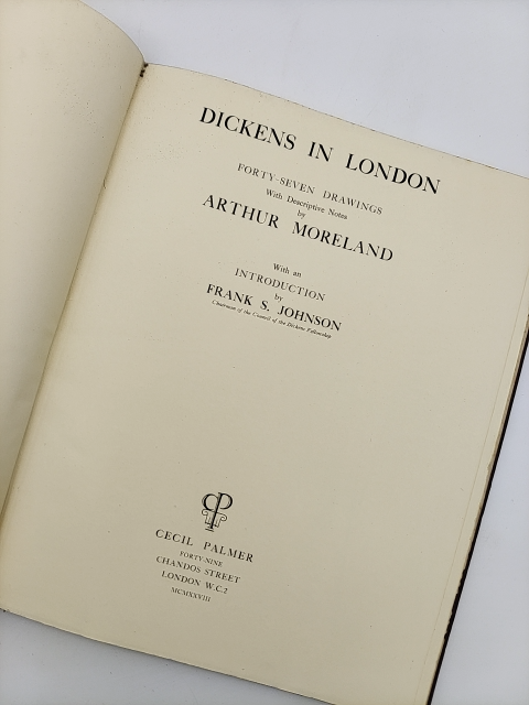 Dickens In London by Arthur Moreland (Hardcover, 1928) Biography & Autobiography by Arthur Moreland
