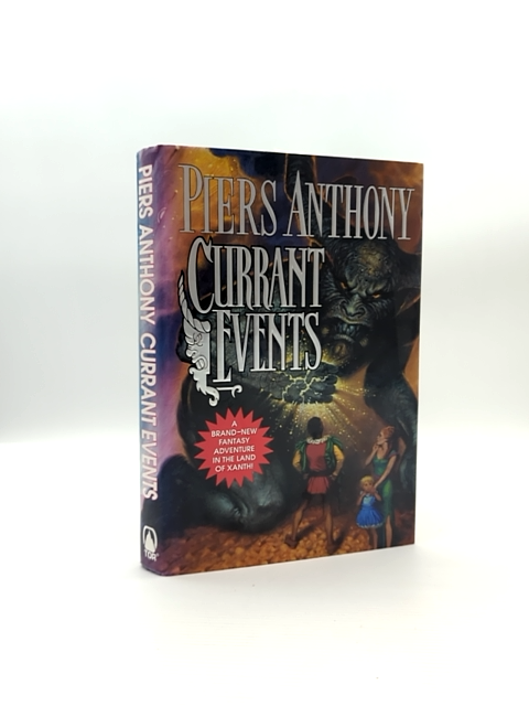 Currant Events by Piers Anthony (Hardcover, 2004) 1st Edition Fantasy by Piers Anthony