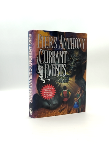 Currant Events by Piers Anthony (Hardcover, 2004) 1st Edition Fantasy by Piers Anthony