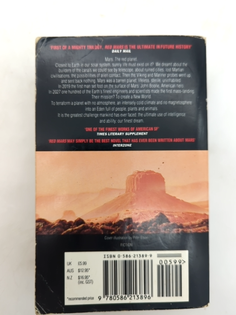 Red Mars by Kim Stanley Robinson (Paperback, 1999) Science Fiction Trillogy by Kim Stanley Robinson
