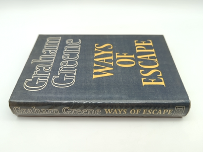 Ways of Escape by Graham Greene (Hardcover 1980) 1st Ed 2nd volume autobiography by Graham Greene
