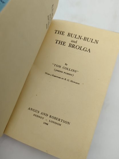 The Buln-Buln And The Brolga by Tom Collins (Hardcover, 1948) 1st Edition by Tom Collins