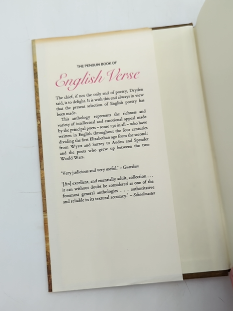 The Penguin Book Of English Verse by John Hayward (Hardcover, 1978) by John Hayward