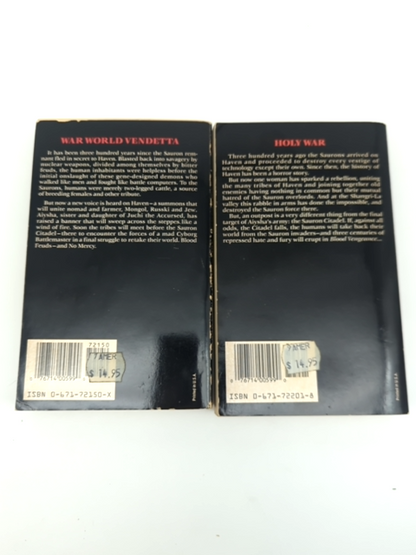 Jerry Pournelle Paperback Bundle War Worlds Novels Blood Vergence Blood Feuds by Jerry Pournelle