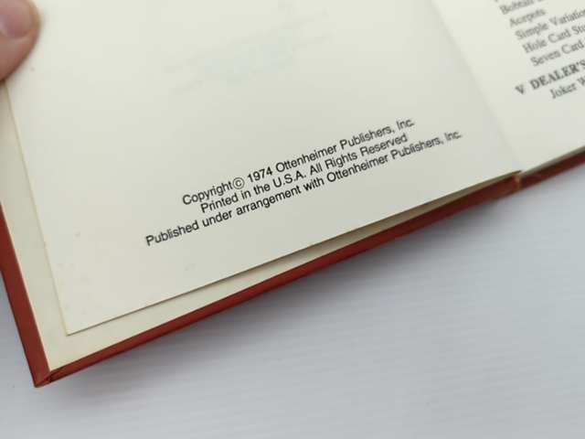 Poker by Walter Gibson (Hardcover, 1974) by Walter Gibson