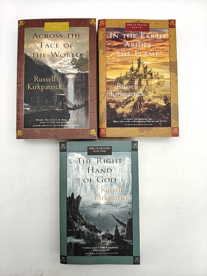 Russell Kirkpatrick Trade Paperback Bundle 3x Fire Of Heaven Series Trade Pap… by Russell Kirkpatrick