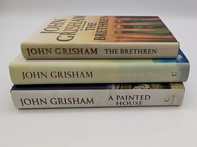 John Grisham Hardcover Bundle 3x The Brethren; The Summons; Painted House by John Grisham