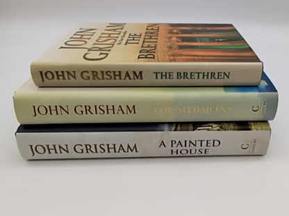 John Grisham Hardcover Bundle 3x The Brethren; The Summons; Painted House by John Grisham