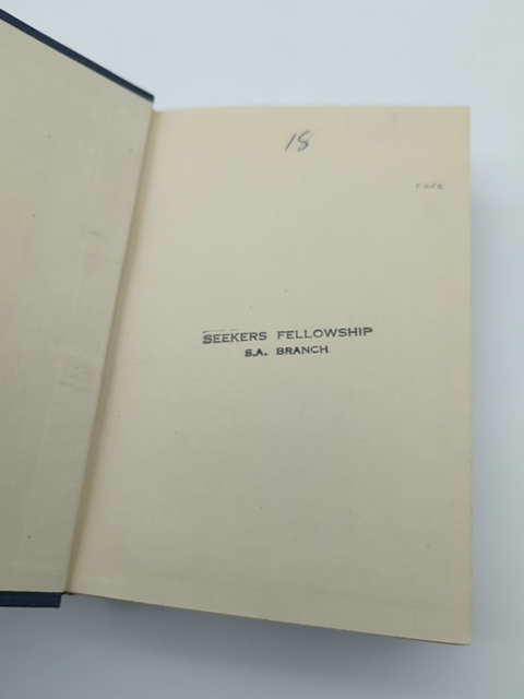 The Seeker (Cloth Bound, 1941) Western Australian WA Healing Christianity Rare by Various Authors