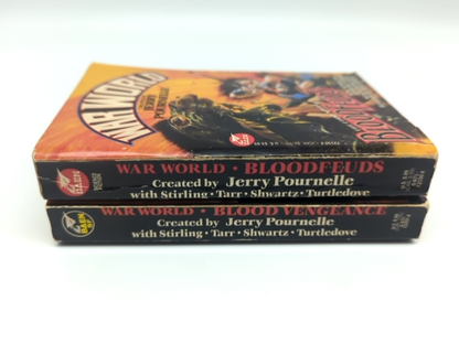 Jerry Pournelle Paperback Bundle War Worlds Novels Blood Vergence Blood Feuds by Jerry Pournelle