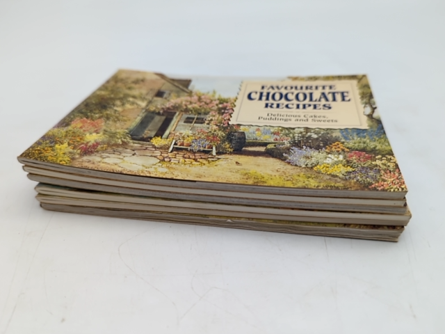 6 x Mini Baking Books by J Salmon: Suffolk, Lakeland, Scottish Teatime Recipes by J Salmon
