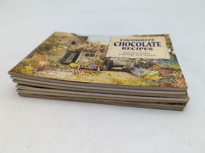 6 x Mini Baking Books by J Salmon: Suffolk, Lakeland, Scottish Teatime Recipes by J Salmon