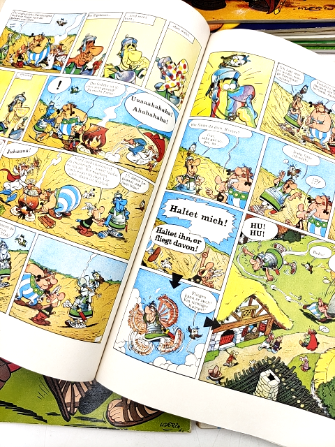 Asterix by Goscinny and Uderzo Books 1-27, 29 & 33 (German Deutsch Grosser Band) by Goscinny And Uderzo