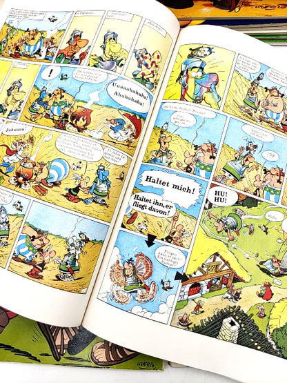 Asterix by Goscinny and Uderzo Books 1-27, 29 & 33 (German Deutsch Grosser Band) by Goscinny And Uderzo