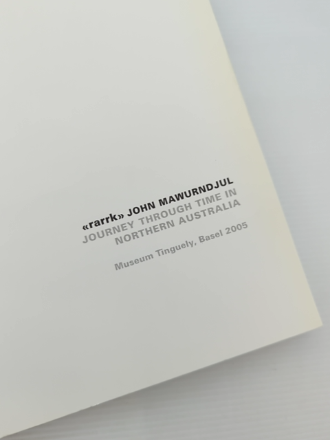 “rarrk” John Mawurndjul Journey Through Time In Northern Australia, John Mawurnd by Switzerland Staff Museum Tinguely Basel