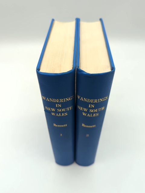 Wanderings in New South Wales George Bennett 1967 Facsimile Ed of 1834 2 Vols by George Bennett
