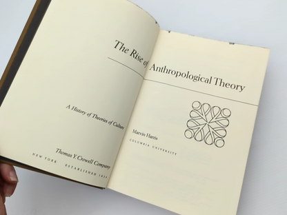 The Rise Of Anthropological Theory by Marvin Harris (Hardcover, 1971) by Marvin Harris