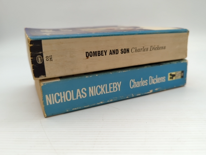 2x Charles Dickens Paperback Bundle: Dombey & Son; Nicholas Nickleby (PAN) by Charles Dickens