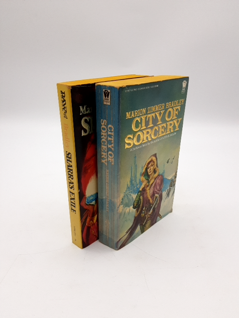 2x Marion Zimmer Bradley Paperback Darkover Series, Vintage DAW Books Sci-fi by Marion Zimmer Bradley
