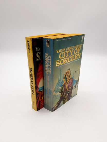 2x Marion Zimmer Bradley Paperback Darkover Series, Vintage DAW Books Sci-fi by Marion Zimmer Bradley