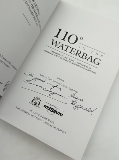 110 Degrees In The Waterbag by Criena Fitzgerald (Paperback) Signed by Criena Fitzgerald