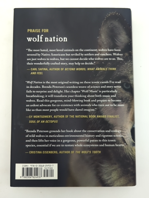 Wolf Nation: The Life, Death, And Return Of Wild American Wolves (a Merloyd Lawr by Brenda Peterson