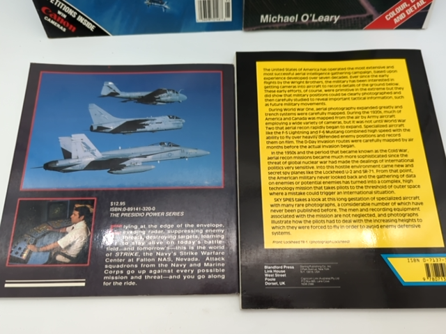 5x US airforce books and magazines, Warbirds of the West Coast +more... by Various Authors