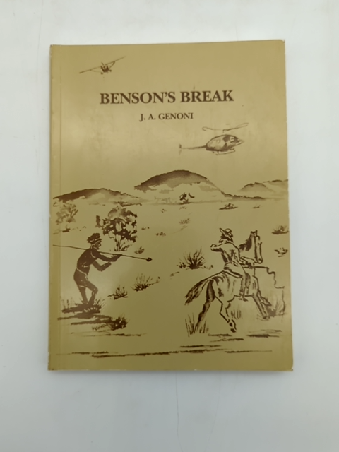 Benson's Break by J A Genoni (Paperback, 1986) Albany Western Australia by J A Genoni