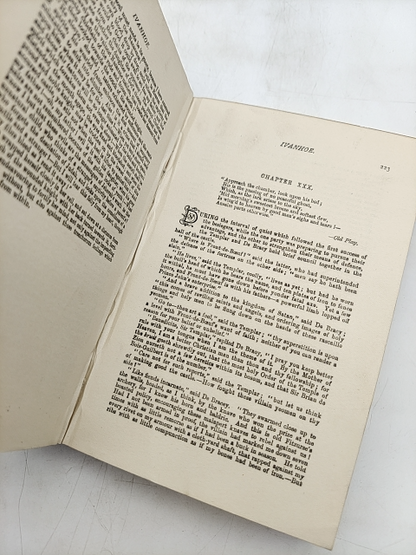 Ivanhoe by Sir Walter Scott (Hardcover, 1913) Waverly Novel, Witch Trial by Sir Walter Scott